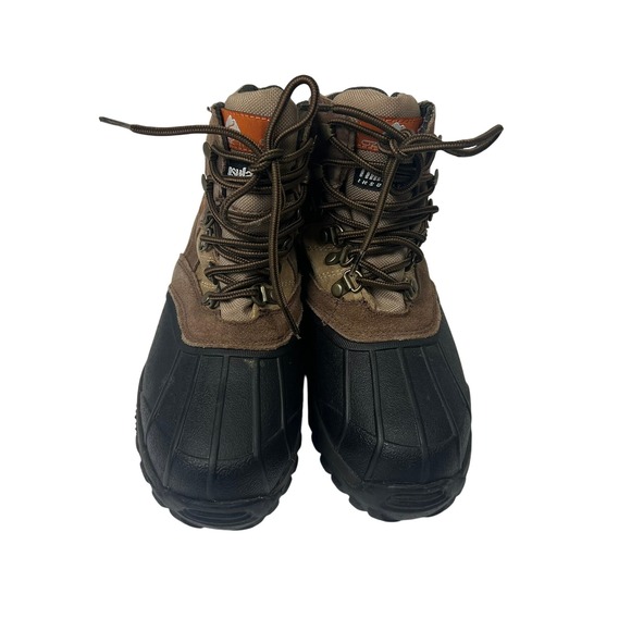 Ozark Trail Womens Size 7 Brown Suede Waterproof Winter Snow Boots - Picture 2 of 8